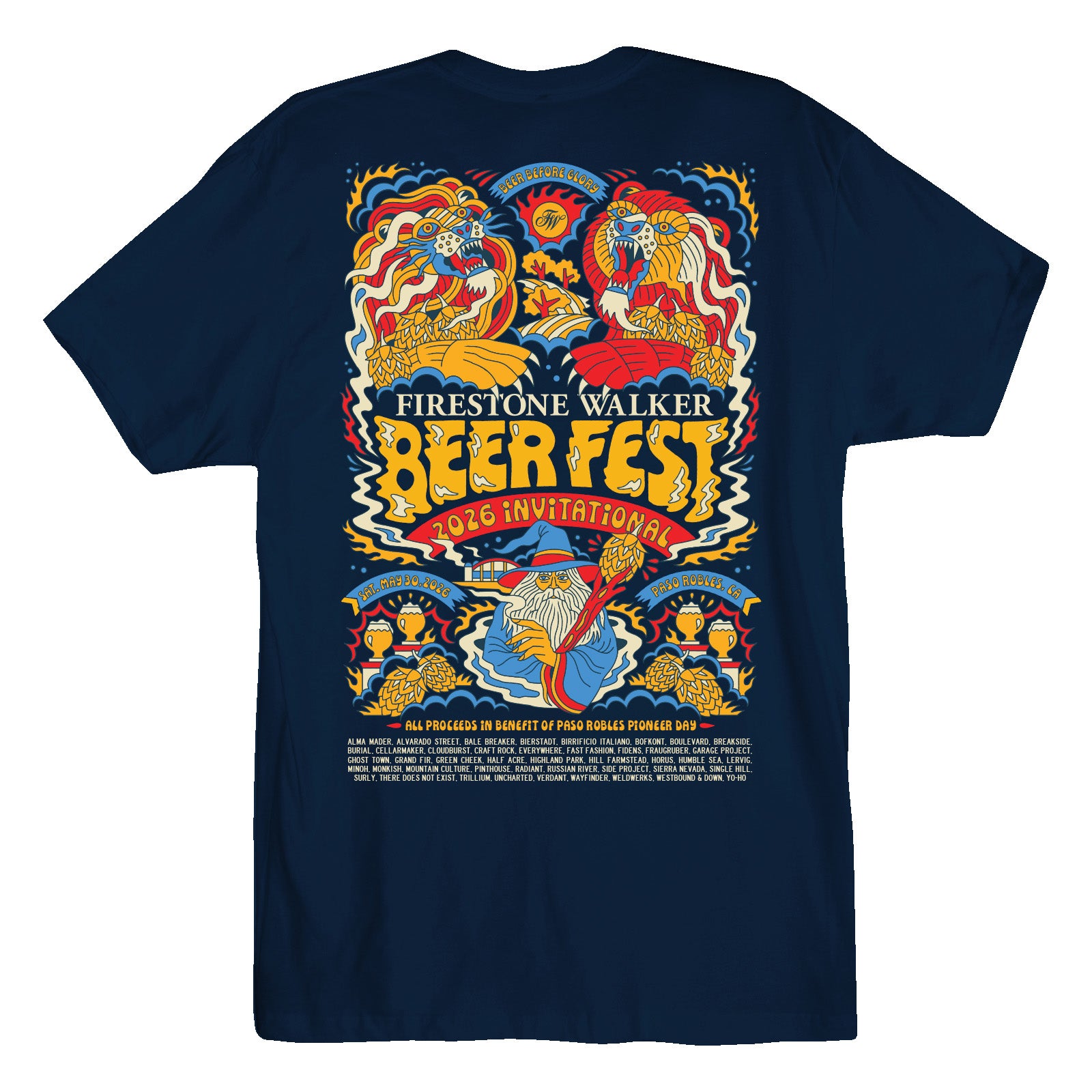 PRE-ORDER 2026 FWIBF Tee - May Delivery – Firestone Walker Brewing