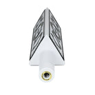 Bottom view of 805 Cerveza tap handle, showing threaded mounting hole in textured grip base
