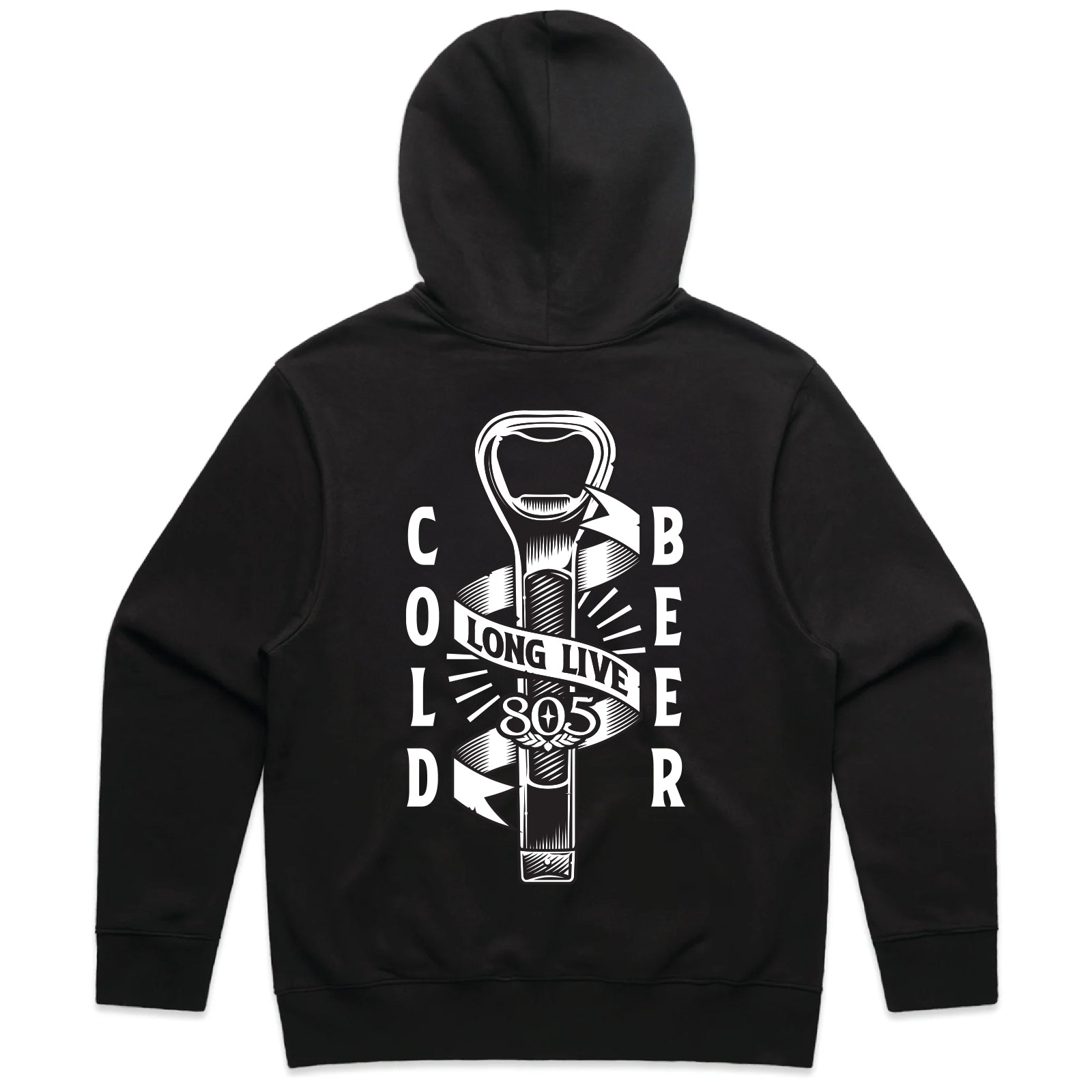 805 Cold Beer Scroll Hoodie – Firestone Walker Brewing Company