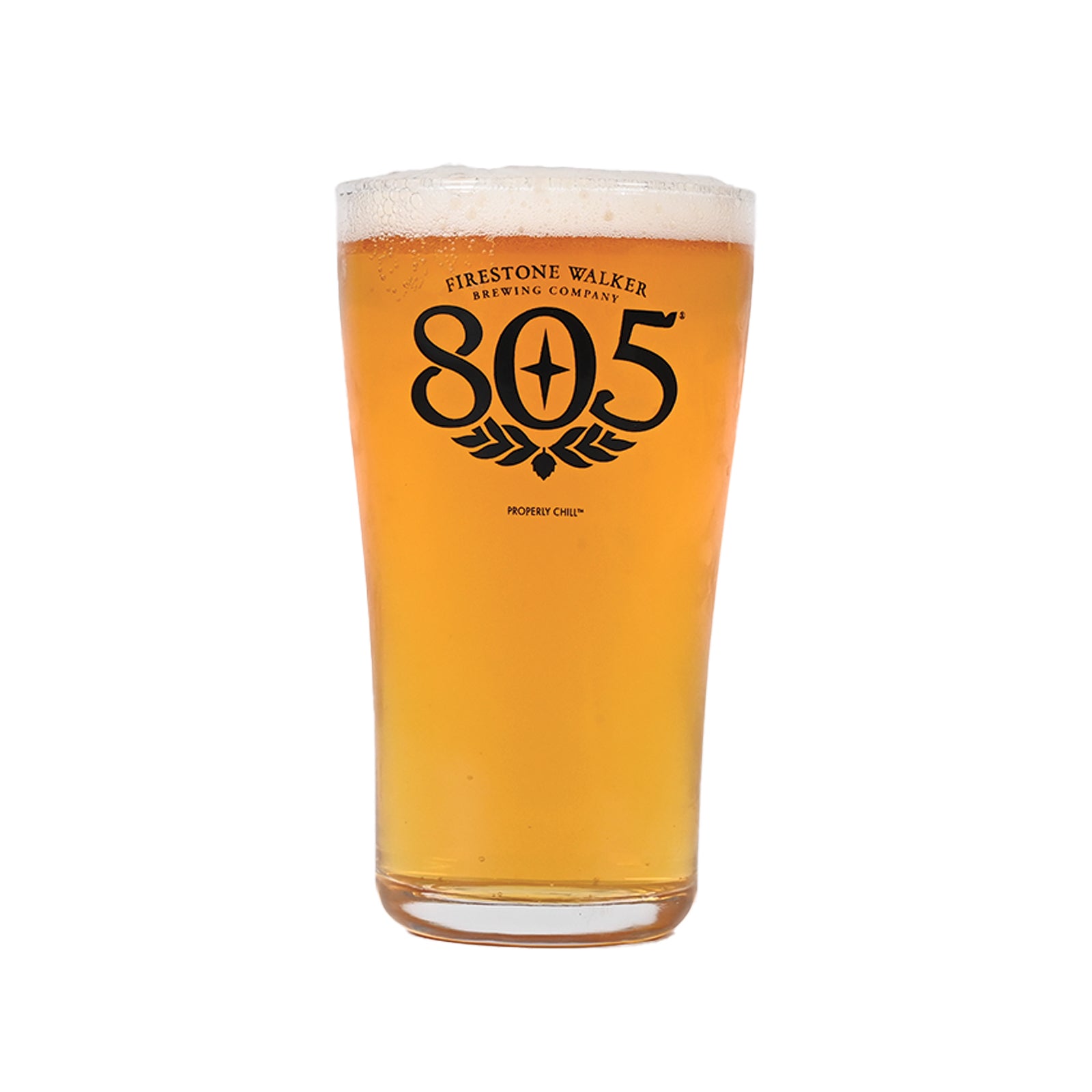 805 Cooler Glass 20oz – Firestone Walker Brewing Company