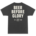 Firestone Walker "Beer Before Glory" t-shirt, back print, "Est. 1996," dark gray