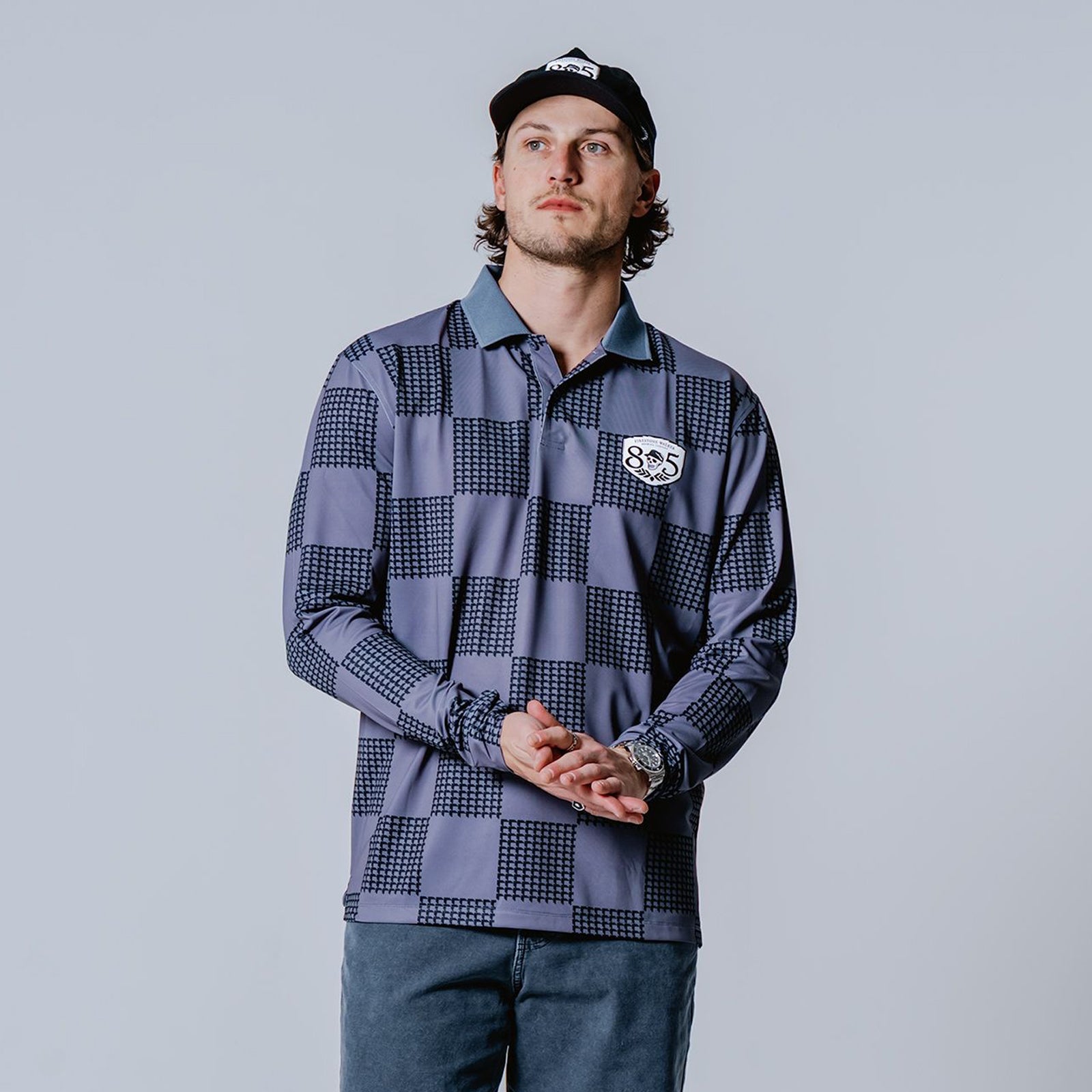 805 X Devereux Golf - Long Sleeve Polo – Firestone Walker Brewing