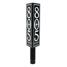 Black square beer tap handle with "805 Blonde" on two visible sides, textured grip base