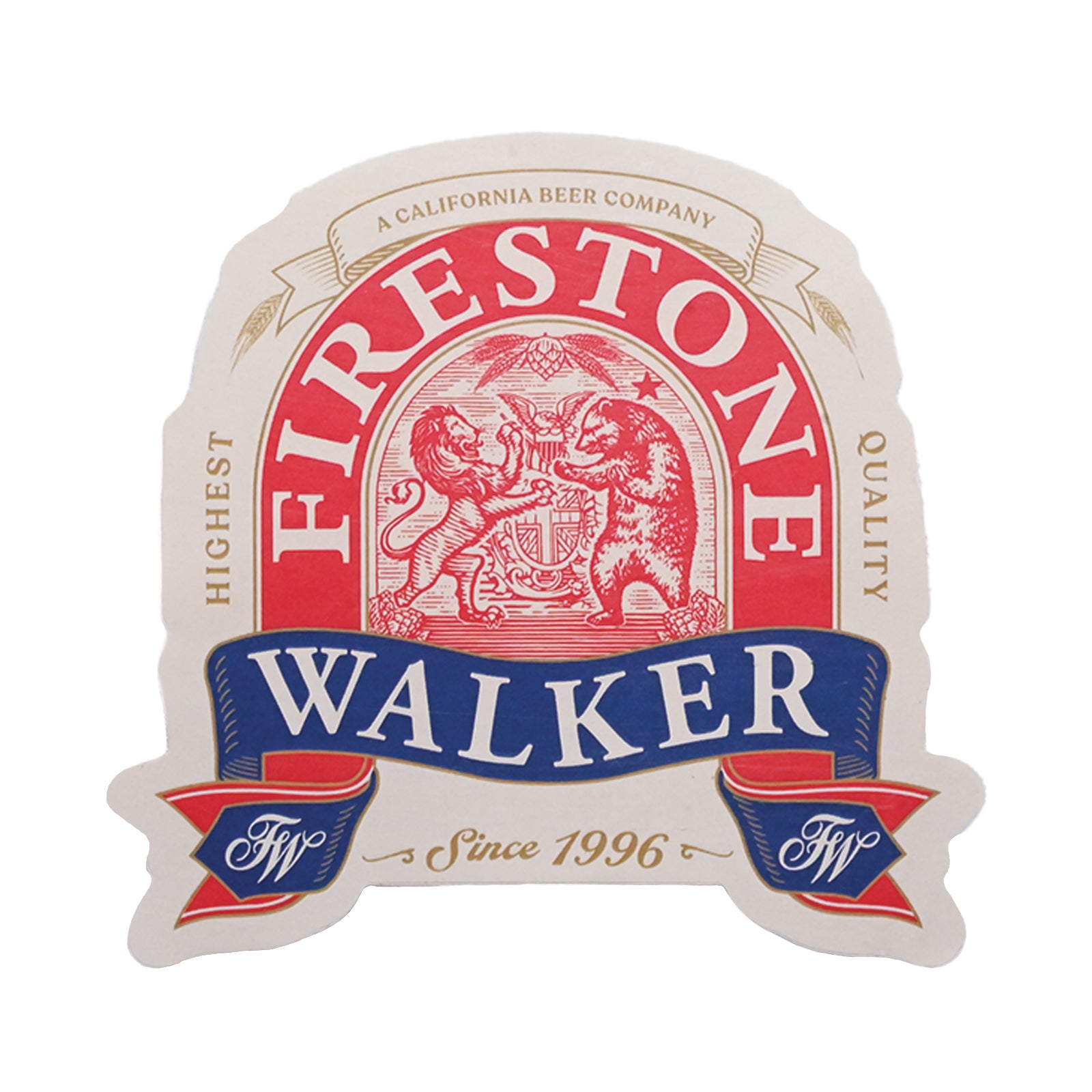 Firestone Walker Heritage Sticker – Firestone Walker Brewing Company