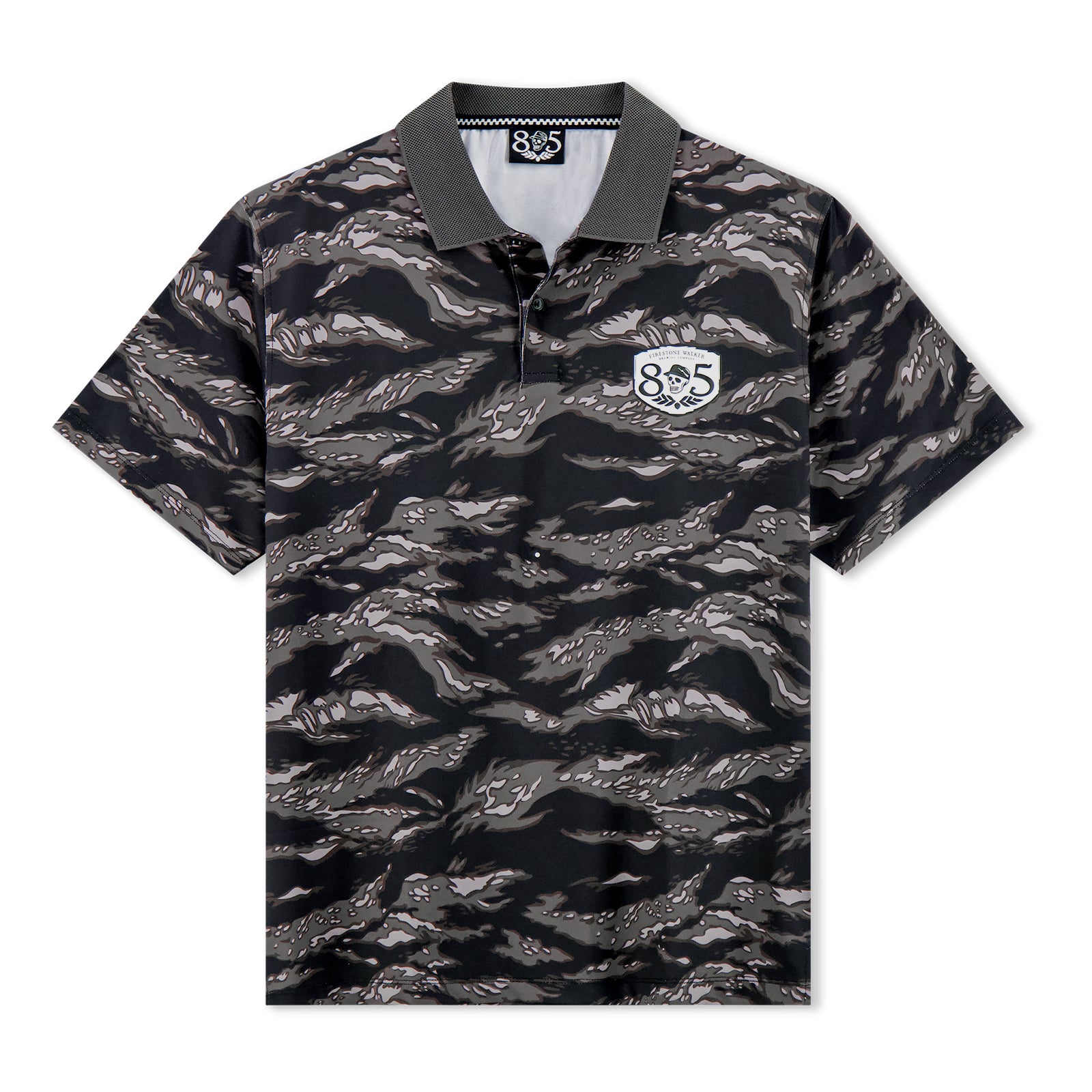 805 X Devereux Golf - Tiger Stripe Polo – Firestone Walker Brewing