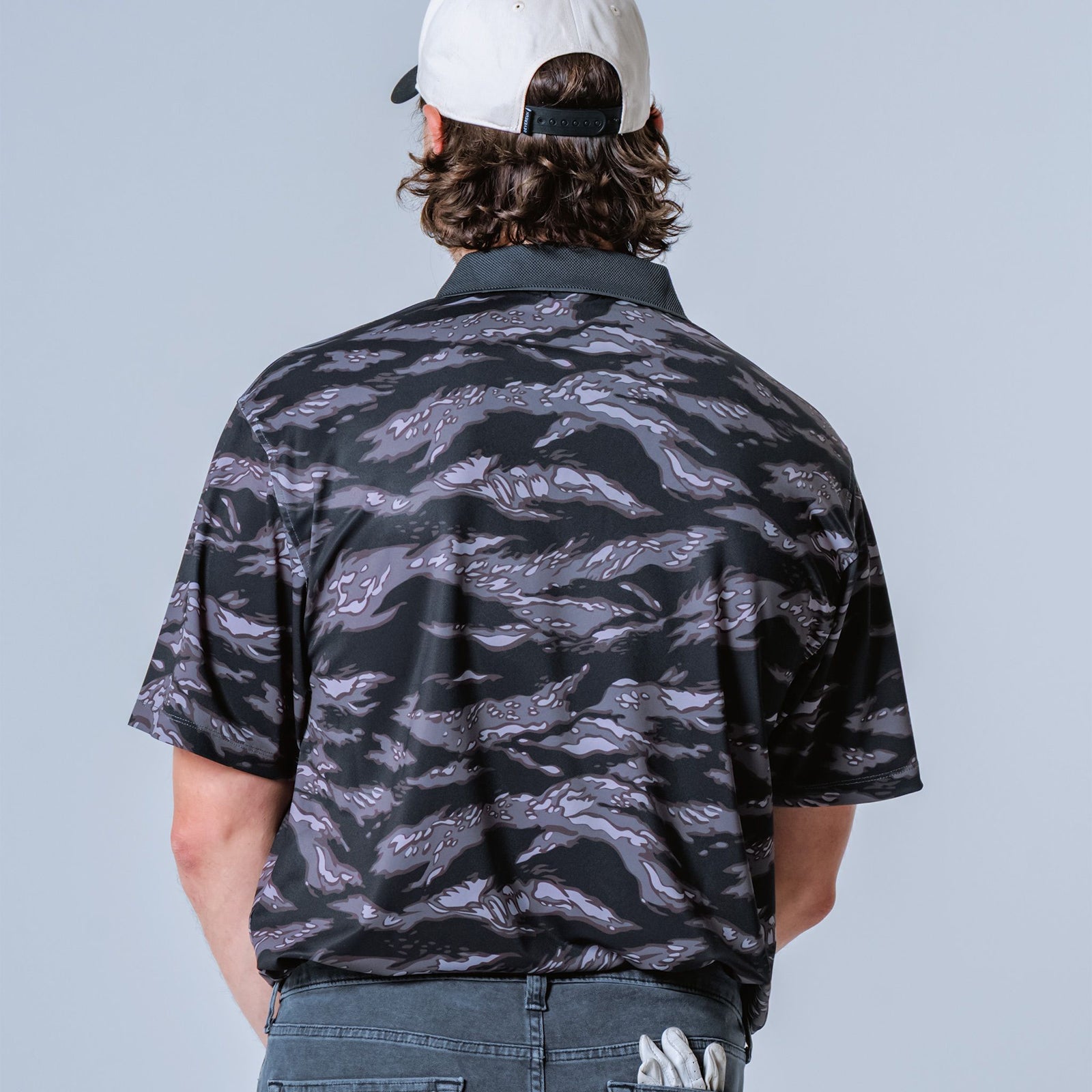 805 X Devereux Golf - Tiger Stripe Polo – Firestone Walker Brewing