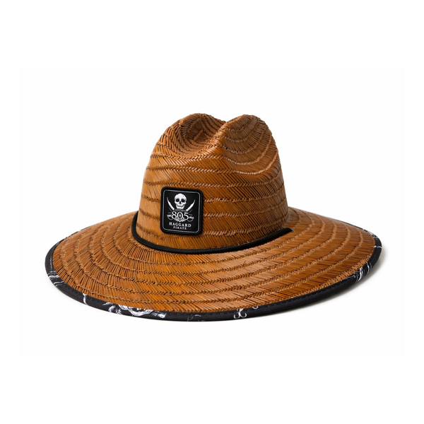 帽子 WICAGROCERY Straw Hat Mountain 805 X Haggard Pirate - Paradise Straw Hat – Firestone Walker